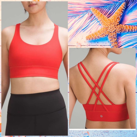 Lululemon Energy Longline Bra Medium Support, B–D Cups
Hot Heat size 8 NWT - Picture 3 of 8